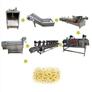 Bananen-Chips-Linie