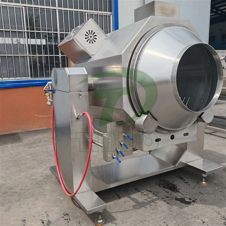 Automatische Trommelrühr-bratmaschine