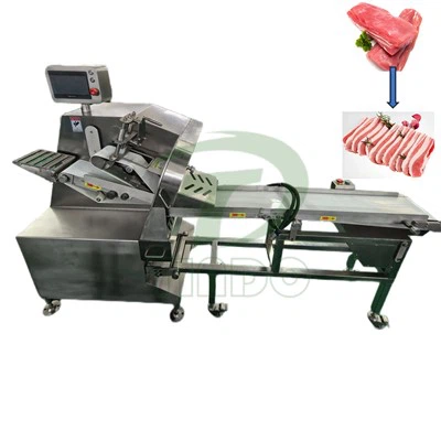Frische Fleischschneide- und Portionierungsmaschine